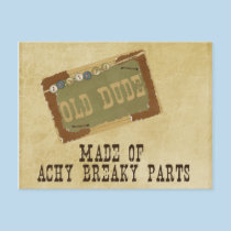 Old Dude postcards