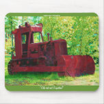 Old Earth-mover Heavy Equipment Art Mousepad
