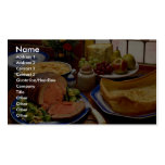 Old English roast beef Business Card