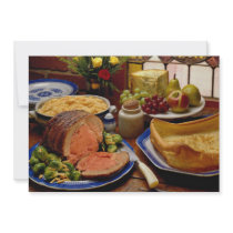 Old English roast beef Personalized Announcement