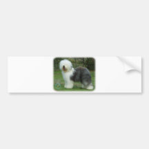 Old English Sheepdog 9F054D-17 Bumper Sticker