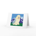 Old English Sheepdog Greeting Card