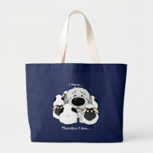 Old English Sheepdog - I Herd Therefore I Am Bag