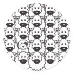 Old English Sheepdog in the Sheep stickers