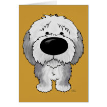 Old English Sheepdogs - Big Nose and Butt
