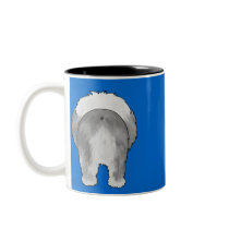 Old English Sheepdogs - Big Nose and Butt Mug