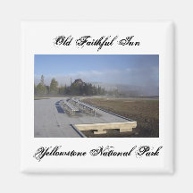 Old Faithful Inn Magnet