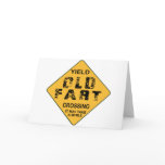 Old Fart Crossing cards