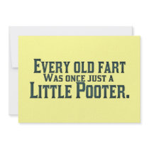 Old Fart - Little Pooter Custom Announcement