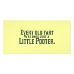 Old Fart - Little Pooter Photo Greeting Card