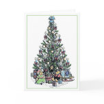 Old Fashion Christmas Tree cards