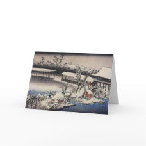 Old Fashion Japanese Christmas Card