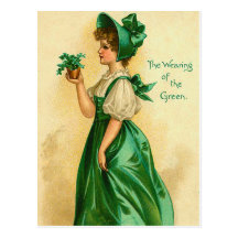 Old Fashion St. Patrick's Irish Postcards