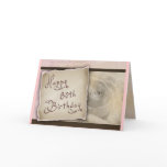 Old Fashioned 80th Birthday Greeting Greeting Card