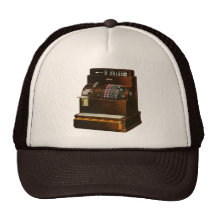 Old Fashioned Cash Register Trucker Hat