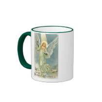 Old Fashioned Christmas Angel Gloria Mugs