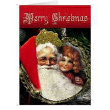 Old fashioned Christmas Card
