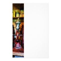 Old Fashioned Coffee Grinder Personalized Stationery