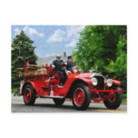 Old Fashioned Fire Truck Postcards