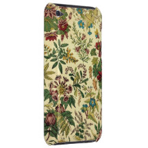 Old Fashioned Floral Abundance iPod Case-Mate Cases
