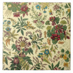 Old Fashioned Floral Abundance Ceramic Tiles