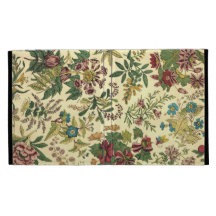Old Fashioned Floral Abundance iPad Case