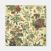 Old Fashioned Floral Abundance Magnets