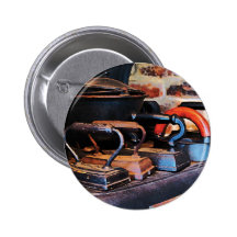 Old-Fashioned Irons Pinback Buttons