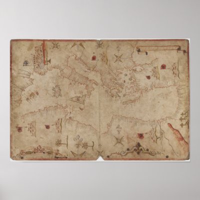 Italy Mediterranean Map