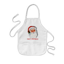 Old fashioned Santa Clas Aprons