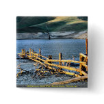 Old fence in Eidon Weir, Bonnie Doon, Victoria, Au buttons