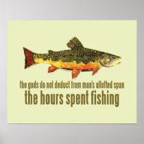 Old Fishing Saying Print