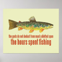 Old Fishing Saying Print