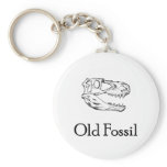 Old Fossil Keychain