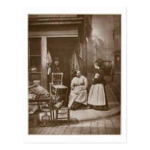Old Furniture, from 'Street Life in London', 1877- Postcard
