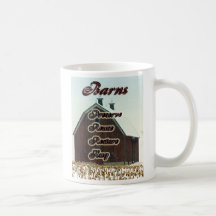 Old Gambrel Roof Barn  Hug Mug