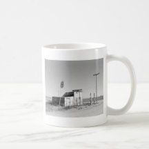Old Gas Station, 1937 Mug