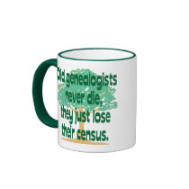Old Genealogists Never Die Coffee Mug