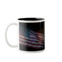 Old Glory at Night Mug