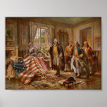 Old Glory Flag Vintage Poster posters