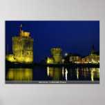 Old harbour, La Rochelle, France posters