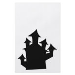 Old Haunted House. Five Towers. Black. Custom flyers