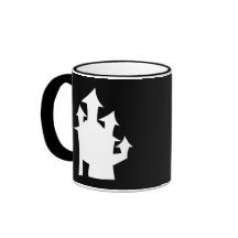 Old House, in White. Coffee Mugs