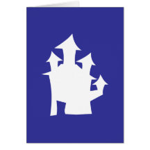 Old House, in White. Greeting Cards