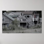 old houses posters
