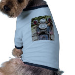 old Indian Harley-Davidson Police Motorcycle pet clothing