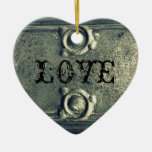 Old Iron Detail Christmas Ornament