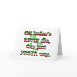 Old Italians Never Die, They Just Pasta Way cards