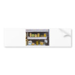 old kitchen shelf bumper stickers