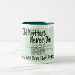 Old Knitters Coffee Mugs